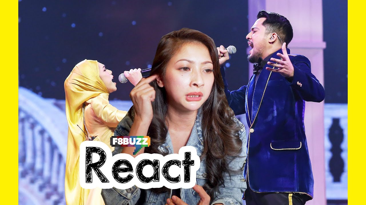 Reaksi Guru Vokal Reaction - Aliff Aziz feat. Iman Troye - BELENGGU RINDU @ GV 8 • F8Buzz React