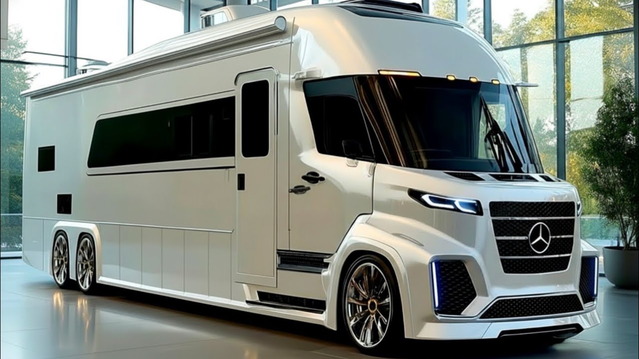 INSANE 2027 Mercedes Camper RV &mdash; Роскошные апартаменты на колёсах за $3 миллиона@TechDrive-n3z 