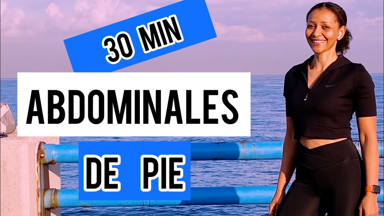 Ejercicios Para ABDOMEN y CINTURA / Sin IMPACTO/ CARDIO Quema Grasa/30 MIN