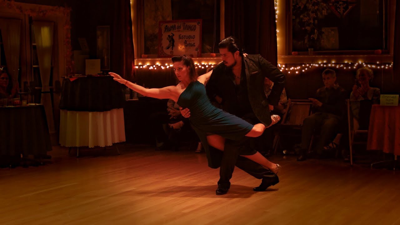 Carolina and Donato perform Cinema Paradiso at Alma del Tango Milonga October 20, 2017 - 3 of 3