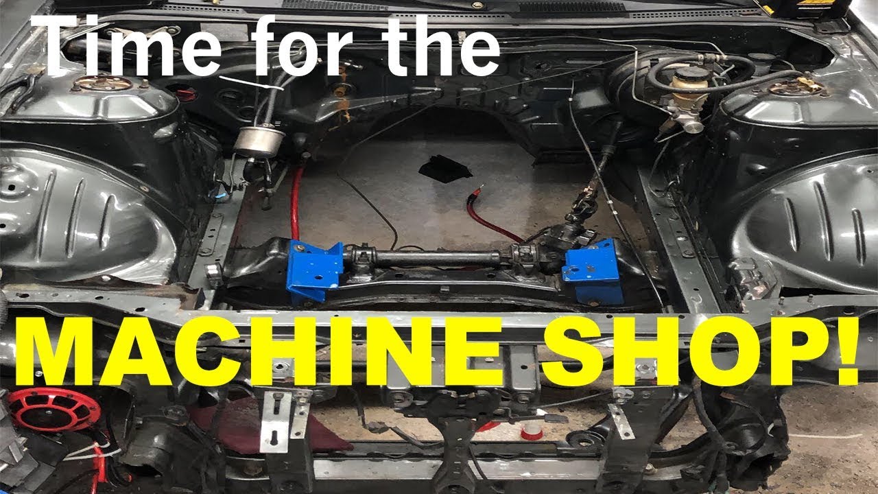 Bringing engine to machine shop :  : 500+hp RB25 engine build pt 5