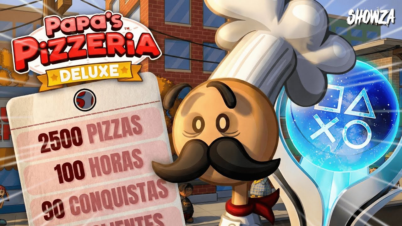 EU FIZ 100% DE PAPA'S PIZZARIA E TIVE UM TRECO...