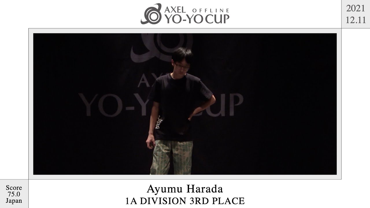 [AXELYC 2021 -OFFLINE-] 1A 3rd - Ayumu Harada