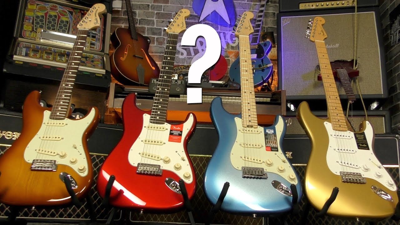 Fender American Strats — в чем разница?