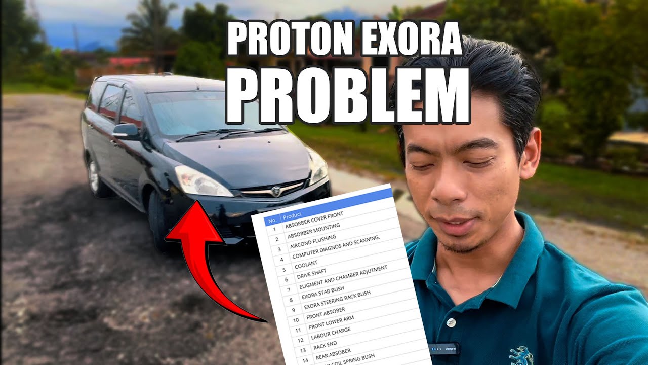 Bongkar Semua Item Repair Sebuah Proton Exora Second Hand