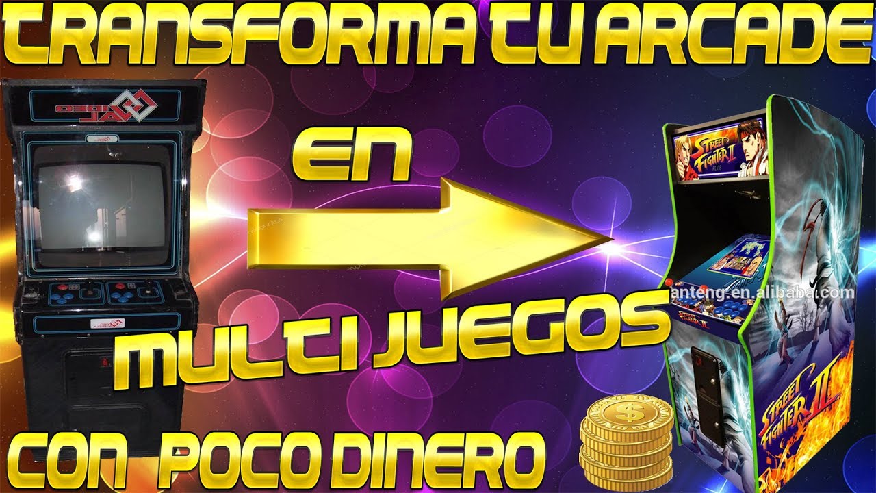 Convierte tu Maquina Arcade Antigua en una Nueva con Sistema Multi Juegos Parte1