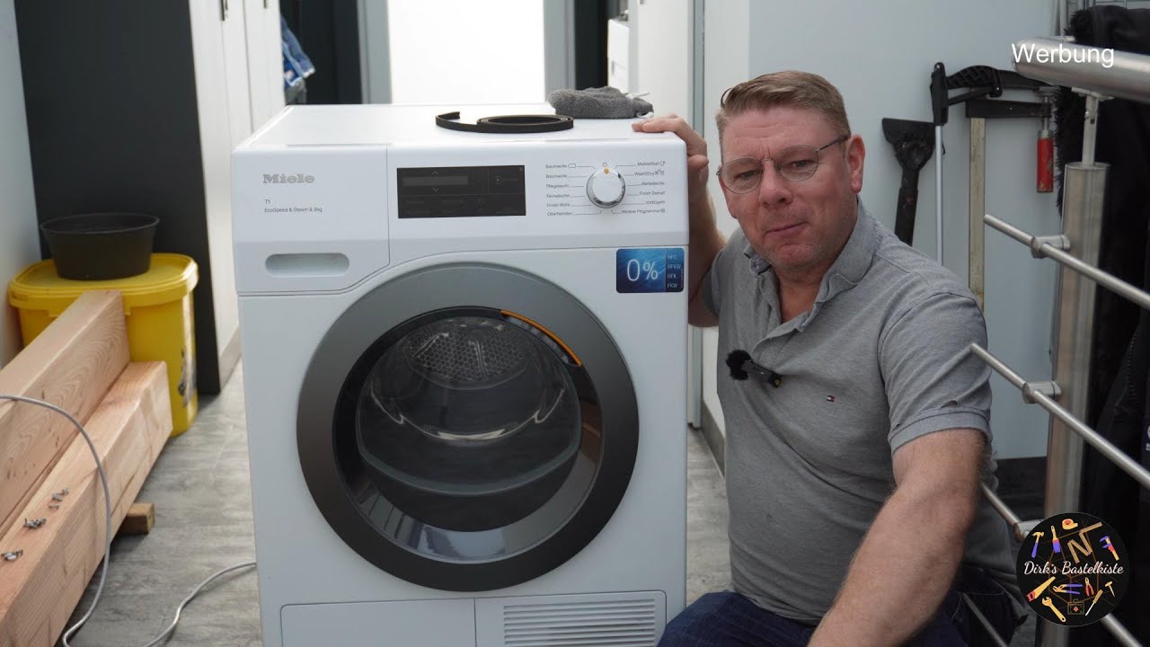 Miele T1 Trockner Keilriemen wechseln von A-Z