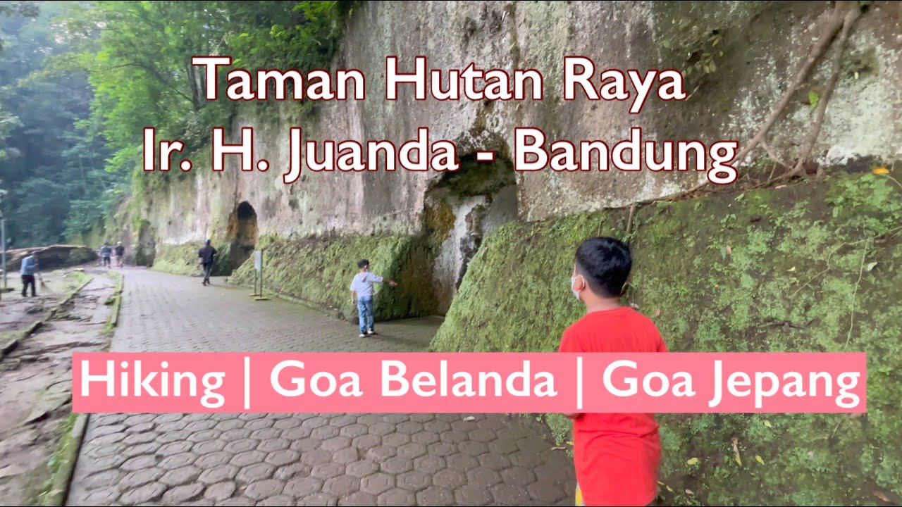Goa Jepang &  Belanda di Taman Hutan Raya (Tahura) Ir. H. Djuanda - BANDUNG | HIKING
