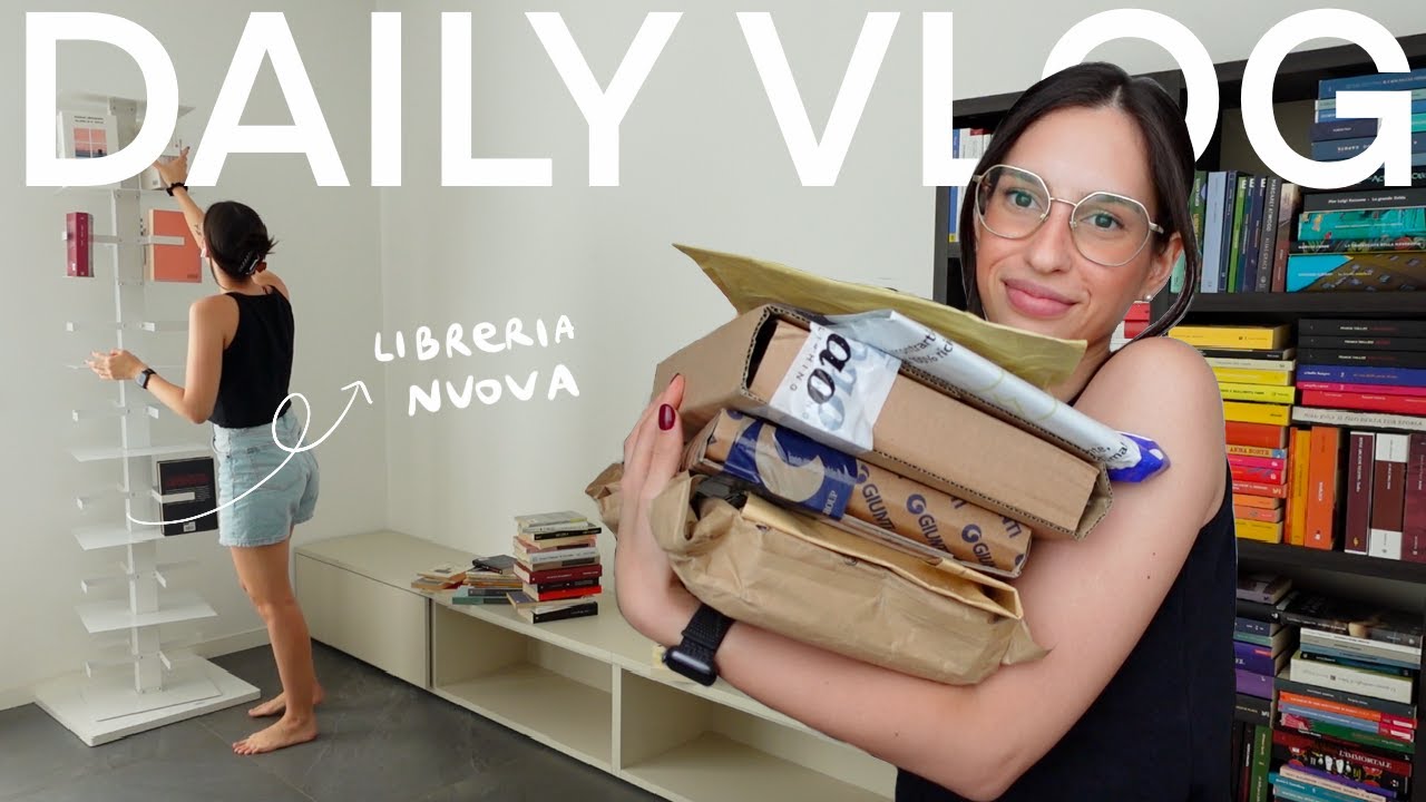 LIBRERIA NUOVA E UNBOXING LIBRINI | DAILY VLOG