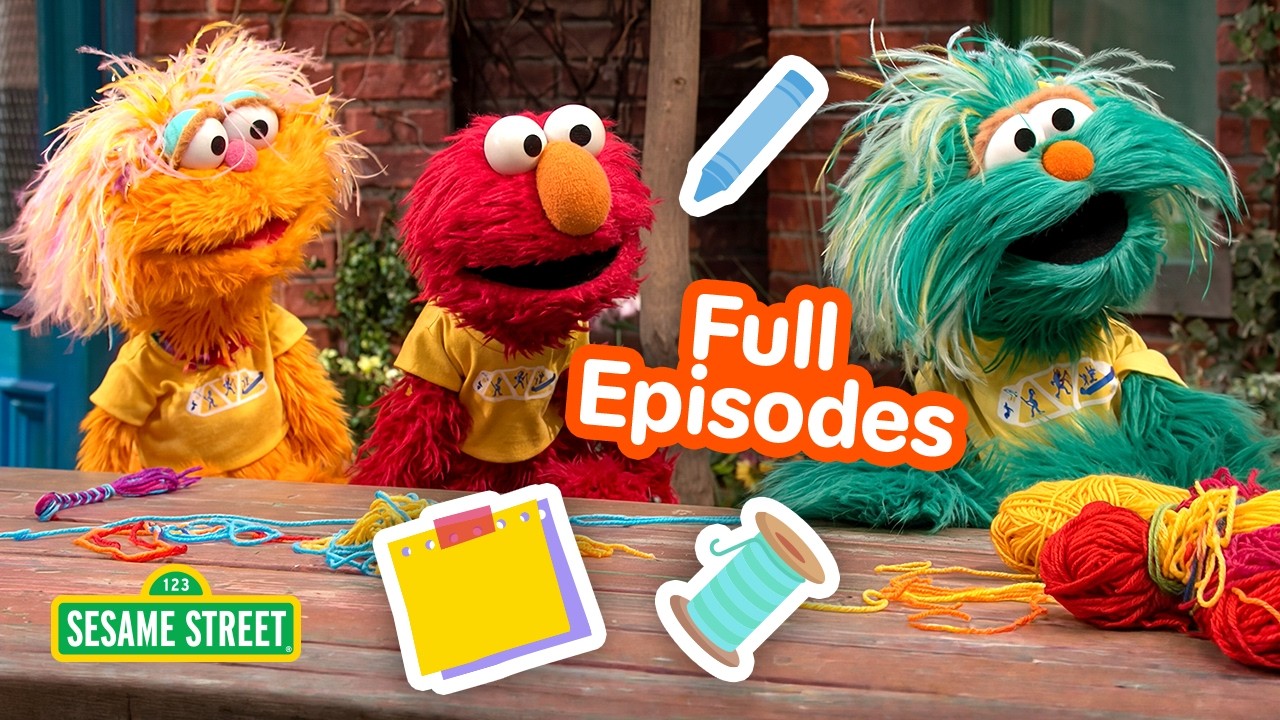 Let's Go Camping with Elmo & Friends!⛺🌲 | FOUR Sesame Street Full Episodes