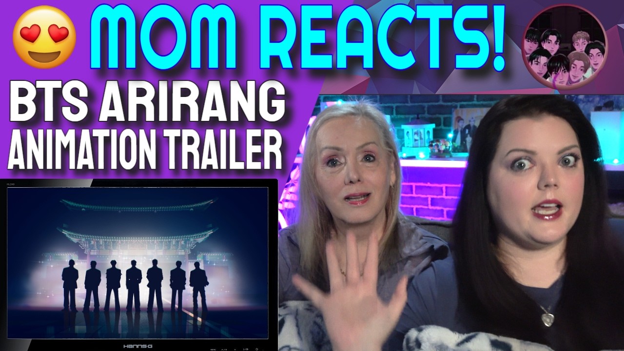 MOM REACTS: BTS Arirang Animation Trailer - What Is Your Love Song?