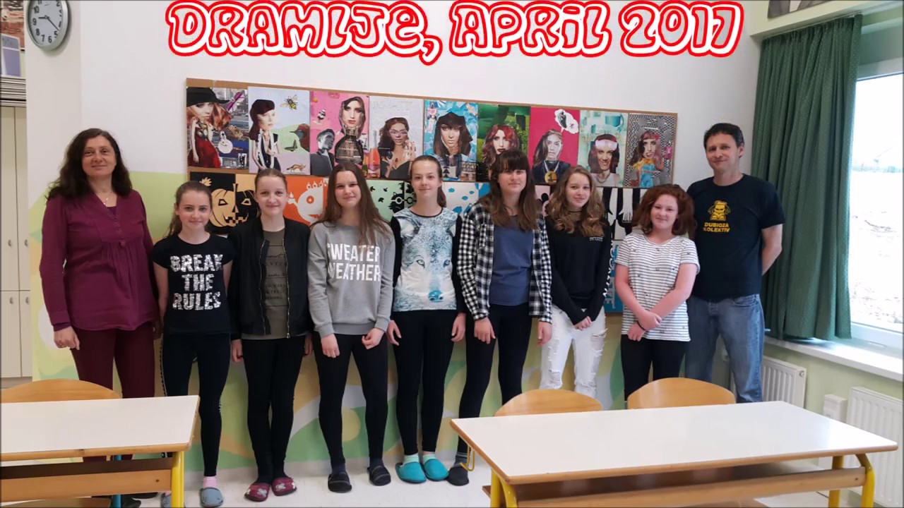 Dramlje team travelling to Spain in May 2017