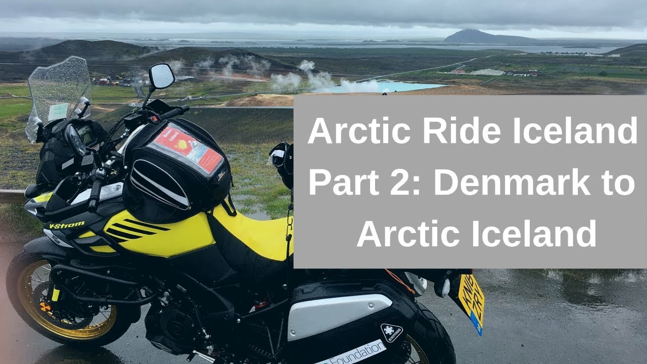 Arctic Ride Iceland  - Part 2 - Denmark to Arctic Iceland (Suzuki V-Strom 1000XT)