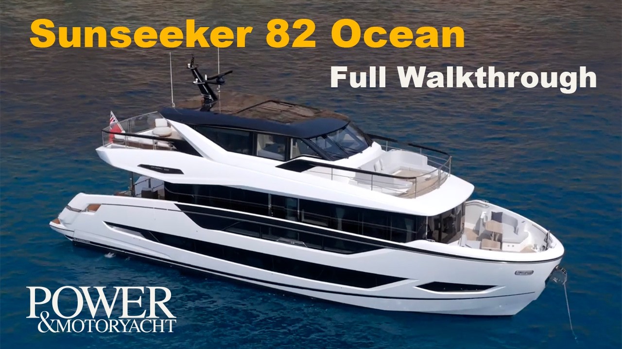 Обзор Sunseeker 82 Ocean