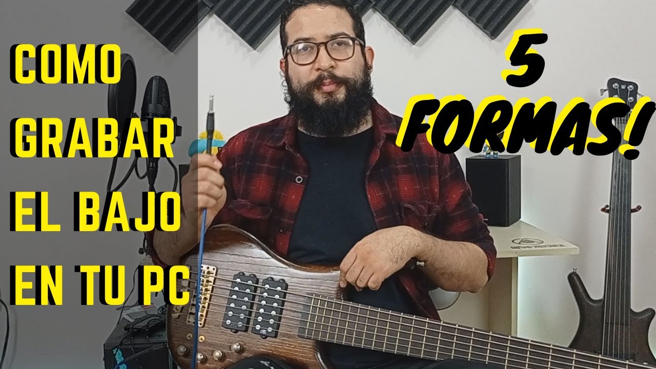 Como grabar el BAJO en tu PC