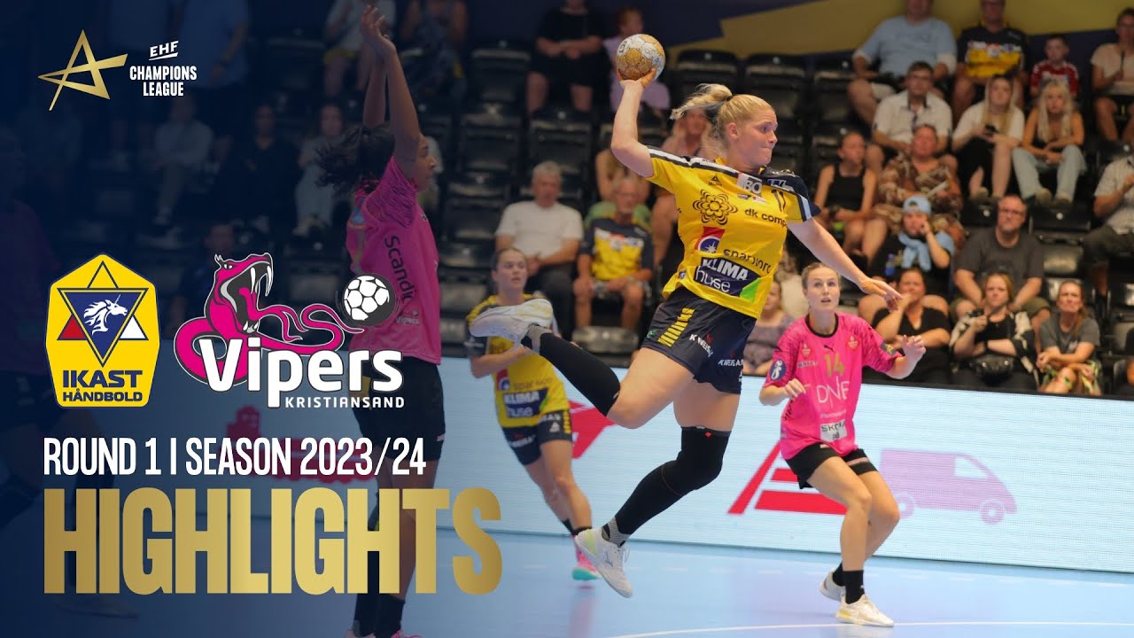 Ikast Handbold vs Vipers Kristiansand | Round 1 | EHF Champions League Women 2023/24