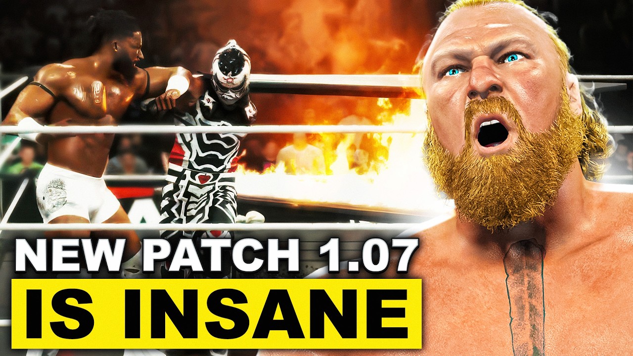 WWE 2K26 MASSIVE UPDATE CHANGES EVERYTHING! (PATCH 1.07 NOTES)