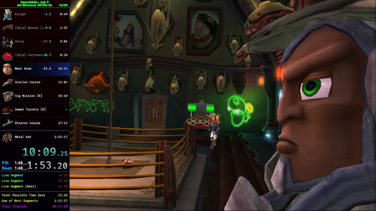 Jak 2 - OpenGOAL - All Missions - 