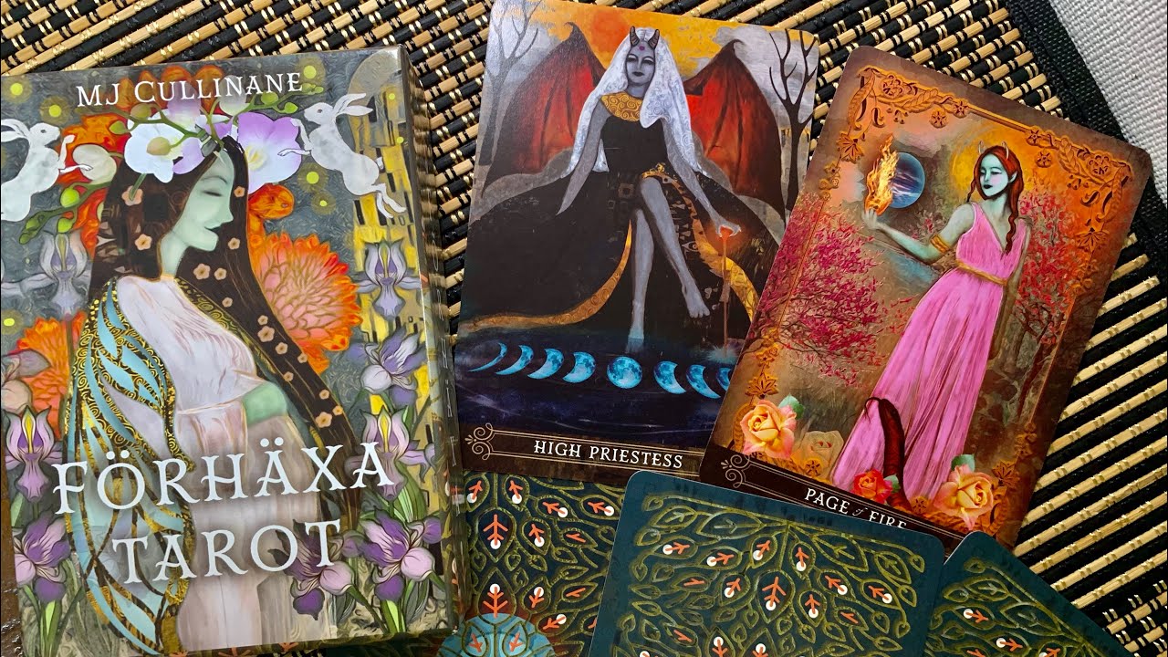Обзор колоды “Forhaxa Tarot”🧚🧚‍♀️🧚Таро Заколдованного Царства , авторства MJ Cullinane.