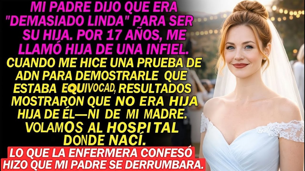 Mi Padre Exigió una Prueba de ADN Antes de Mi Boda… Lo Que Descubrimos Destruyó a Toda la Familia