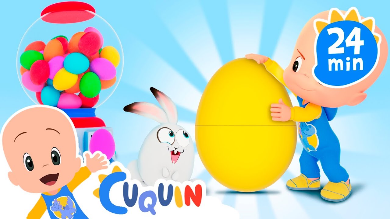 Globos, Alfabeto y la máquina de Huevos sorpresa