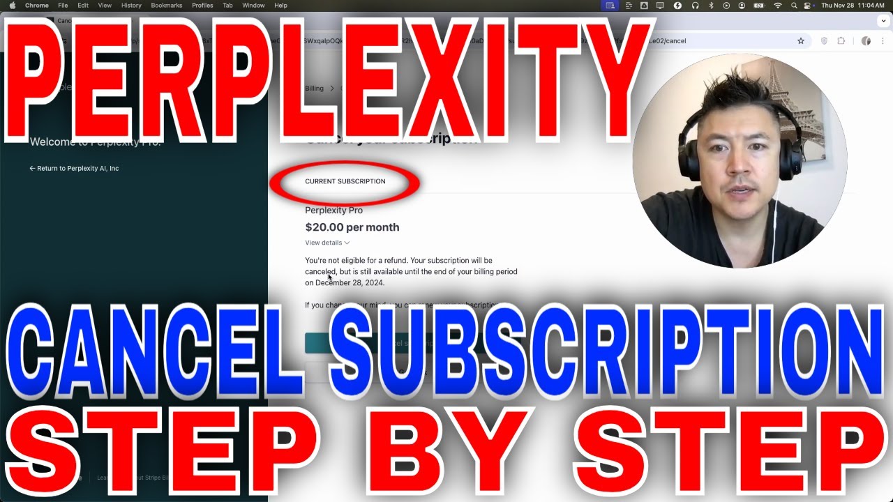 ✅  How To Cancel Perplexity ai Paid Subscription🔴