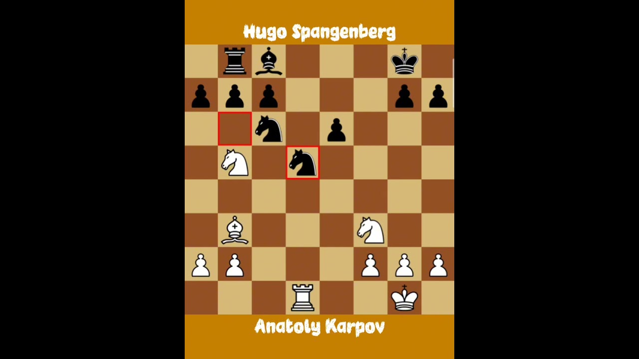 Anatoly Karpov vs Hugo Spangenberg ◉ Buenos Aires Rapid Tournament - Buenos Aires 1994