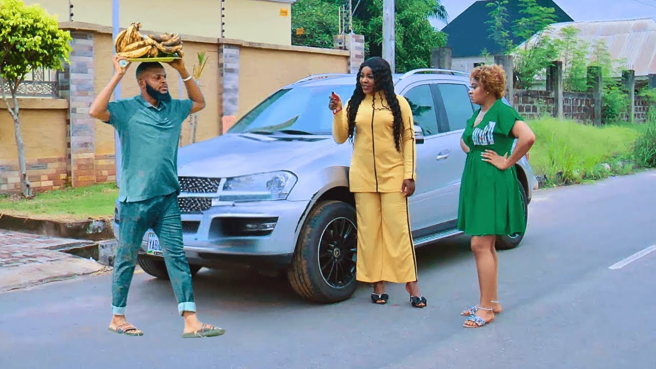 She Never Knew The Poor Plantain Seller She Mocked Is A Billionaire  In Disguise | Nigerian Movie