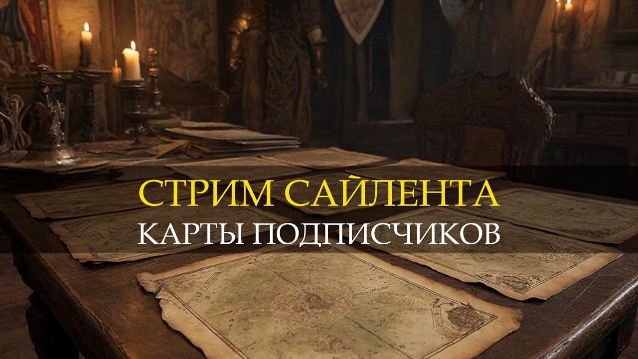 🔴СТРИМ САЙЛЕНТА - КАРТЫ ПОДПИСЧИКОВ
