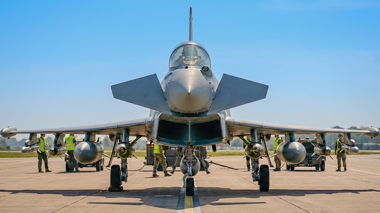 НОВЫЙ &laquo;супер&raquo; Eurofighter Typhoon ОСТАВИТ F-22 и F-35 ДАЛЕКО ПОЗАДИ!