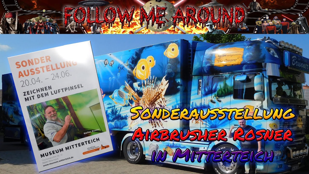 Follw me Around - Walter Rosner - Ausstellung in Mitterteich