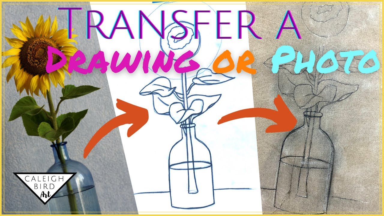 How to Transfer a Drawing to Canvas | Oil Painting Basics Series