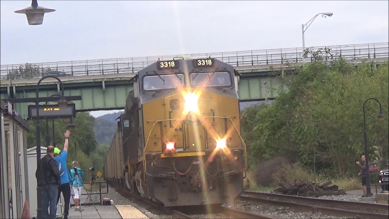 Brunswick Railroad Days Railfanning With Big Game Train #157 and A Horn Show From N770