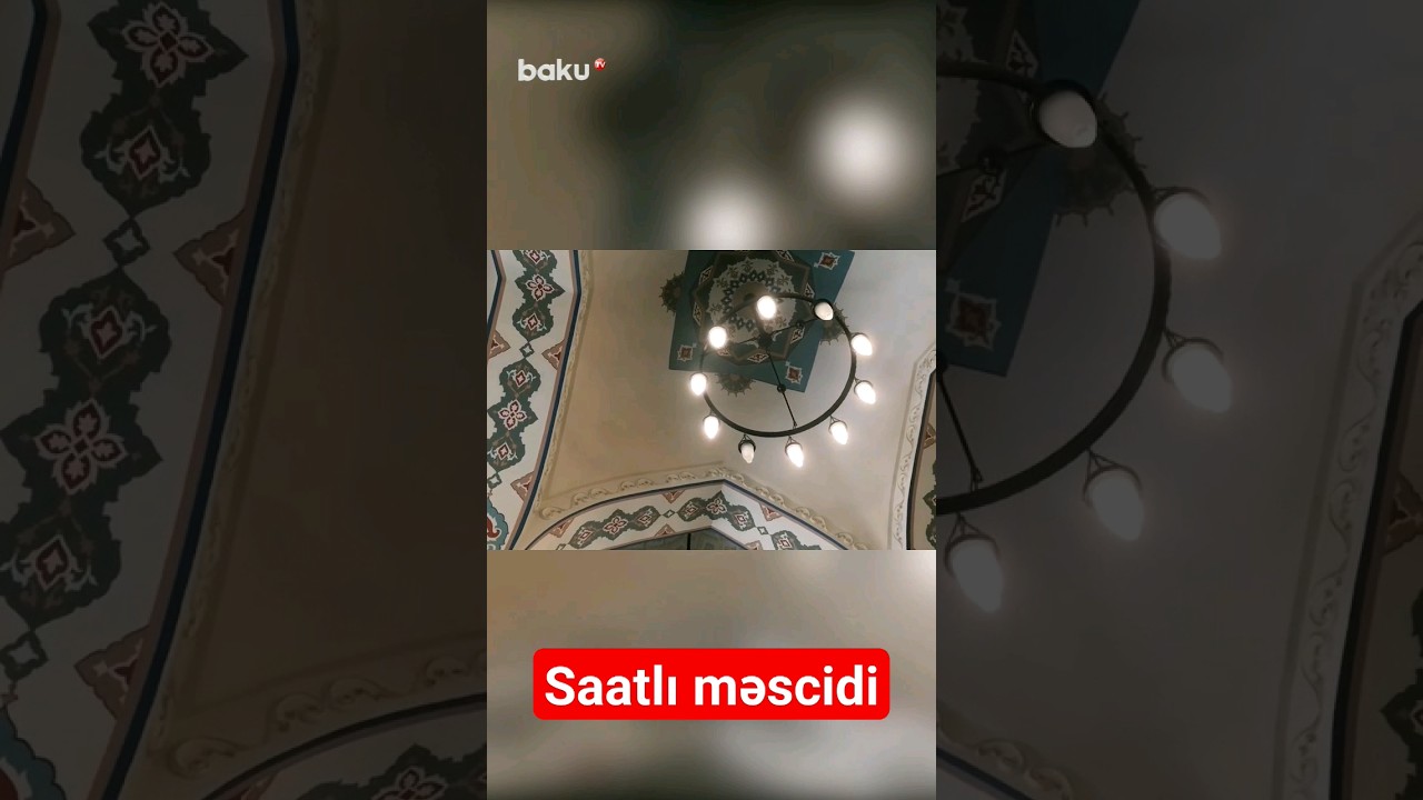 Şuşa şəhəri, Saatlı məscidi