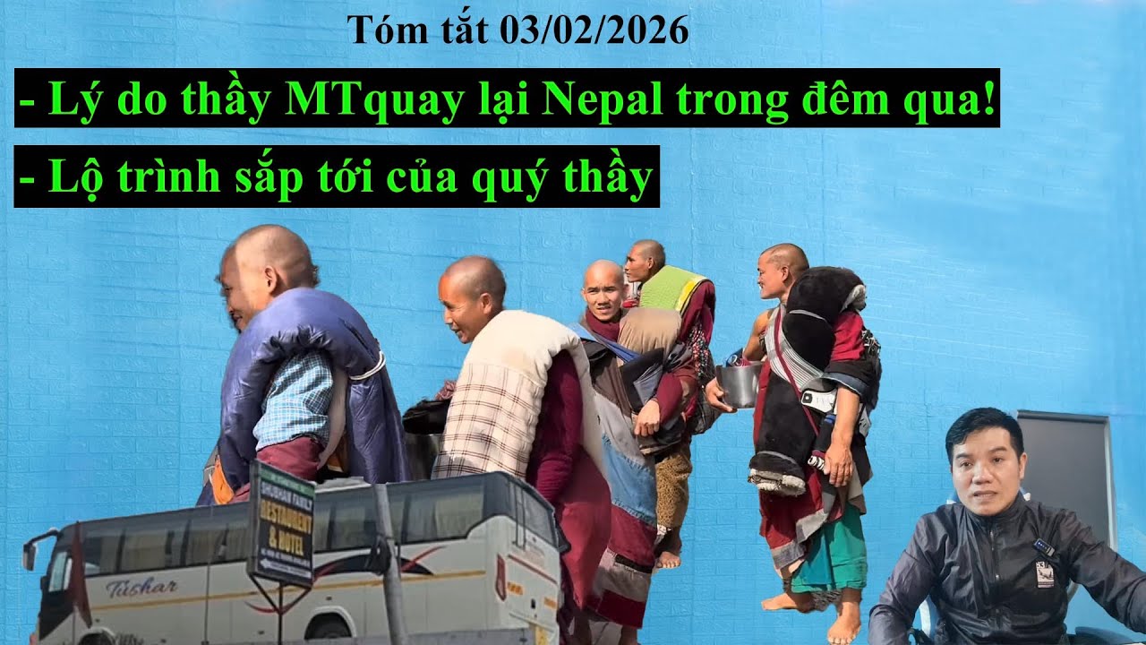 Tóm tắt thầy Minh Tuệ 03 tháng 02 năm 2026