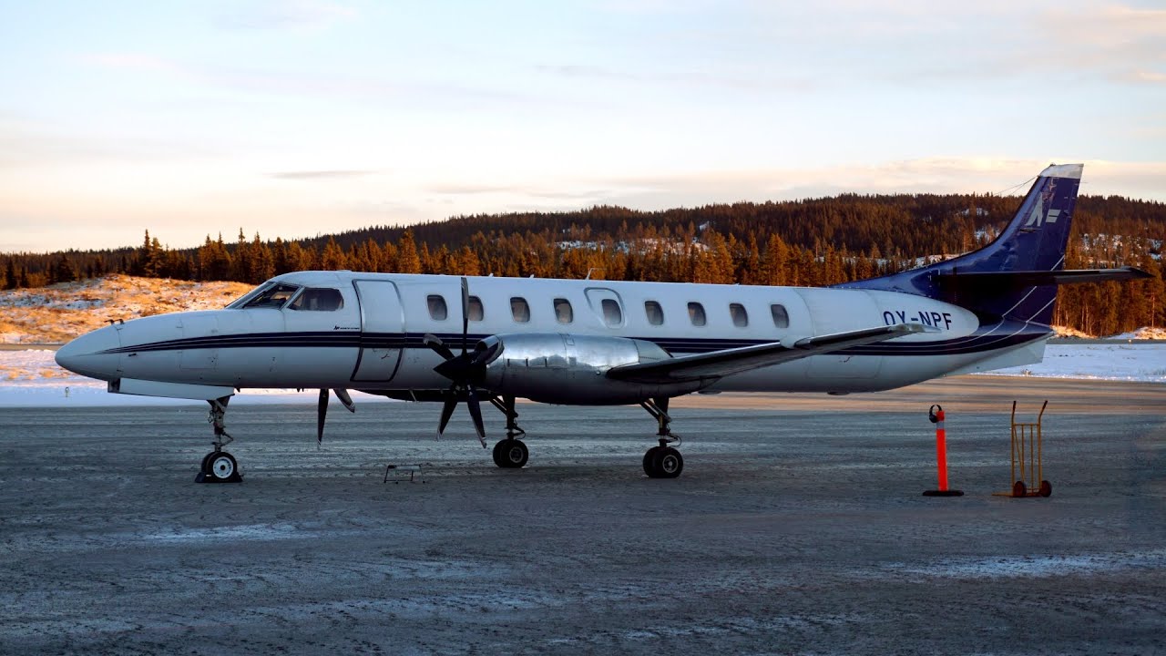 Air Norway / North Flying ✈ Fairchild Metro 23 [OY-NPF] ✈ Fagernes - Oslo ✈ 6 DEC 2015