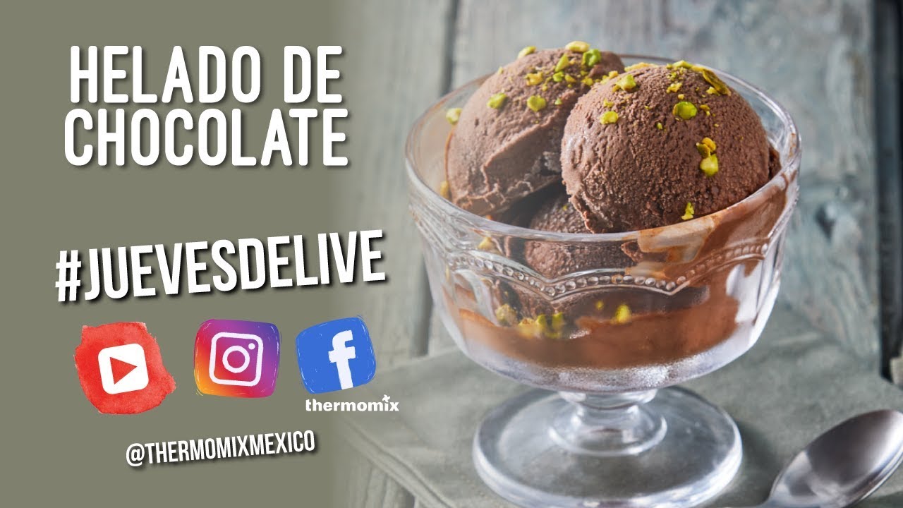 Helado de chocolate con Thermomix