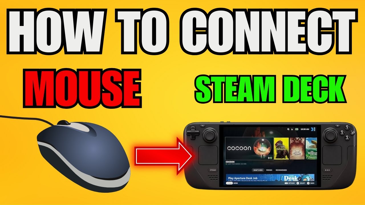 How To Connect Mouse To Steam Deck (2025) - Step by Step