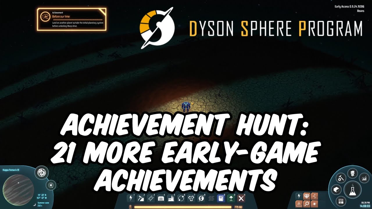 Dyson Sphere Program Achievements #2: 21 More Early Game Achievements