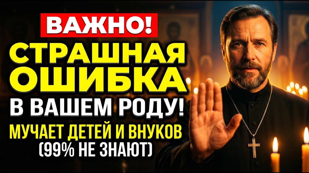 СТРАШНАЯ ПРАВДА О ВАШЕМ РОДЕ! Почему дети повторяют судьбу родителей? (Выход есть)