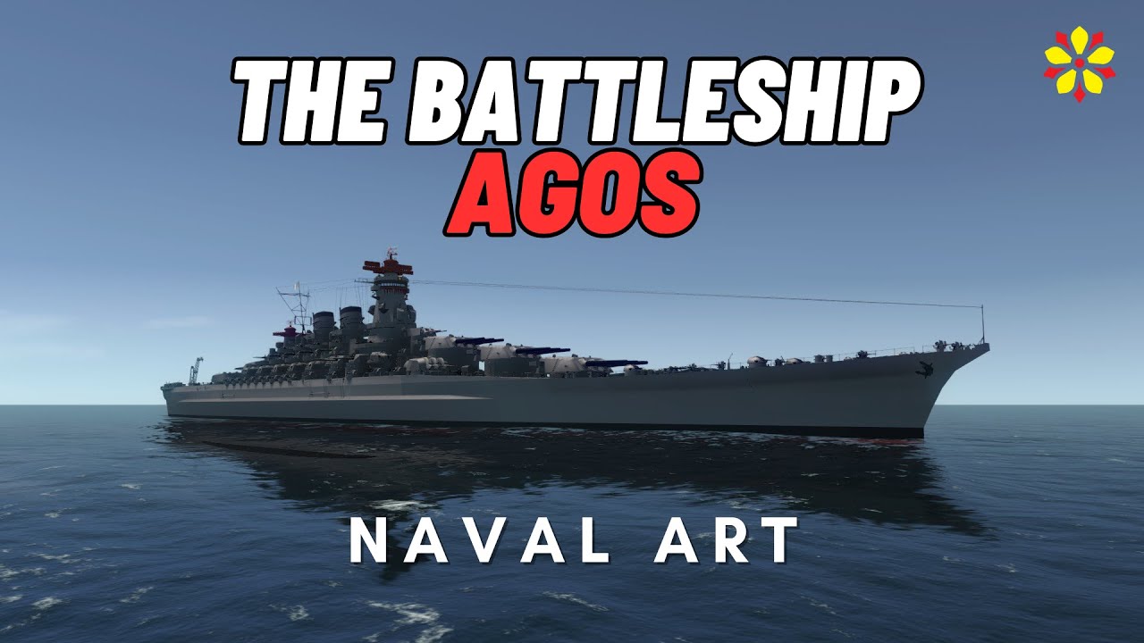 AGOS SUPER BATTLESHIP - NAVAL ART
