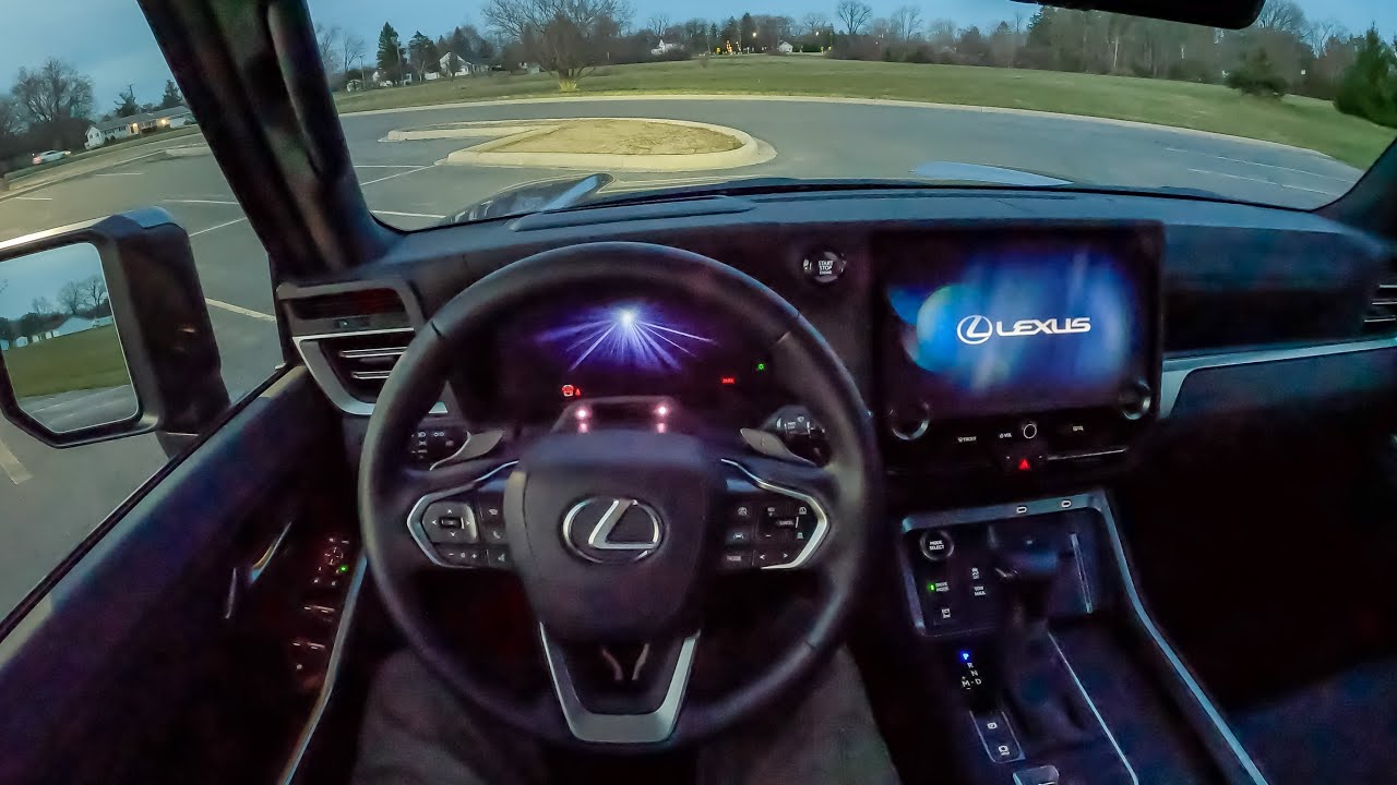 2024 Lexus GX 550 Premium - POV Night Drive (Binaural Audio)