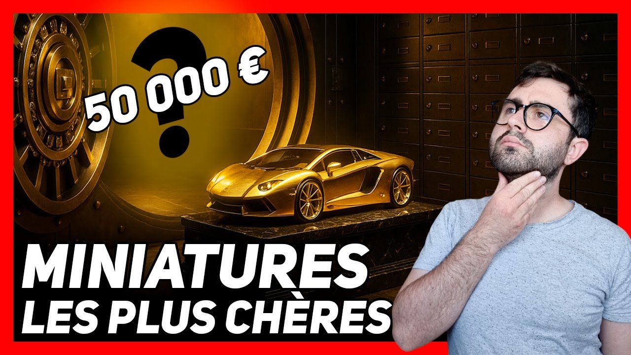 Ces voitures miniatures co&ucirc;tent une FORTUNE (tu vas &ecirc;tre choqu&eacute;)