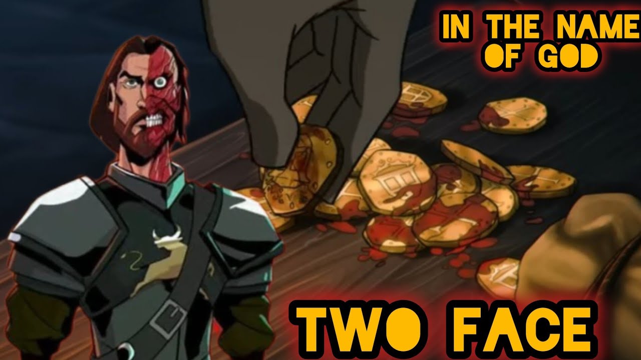 Two face (hernán cortés) tribute in the name of god
