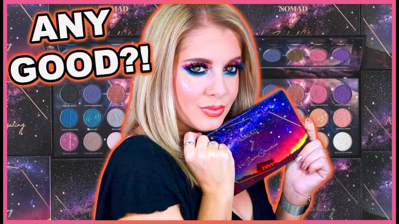 NEW! Nomad Cosmetics New Zealand Stargazing Palette!