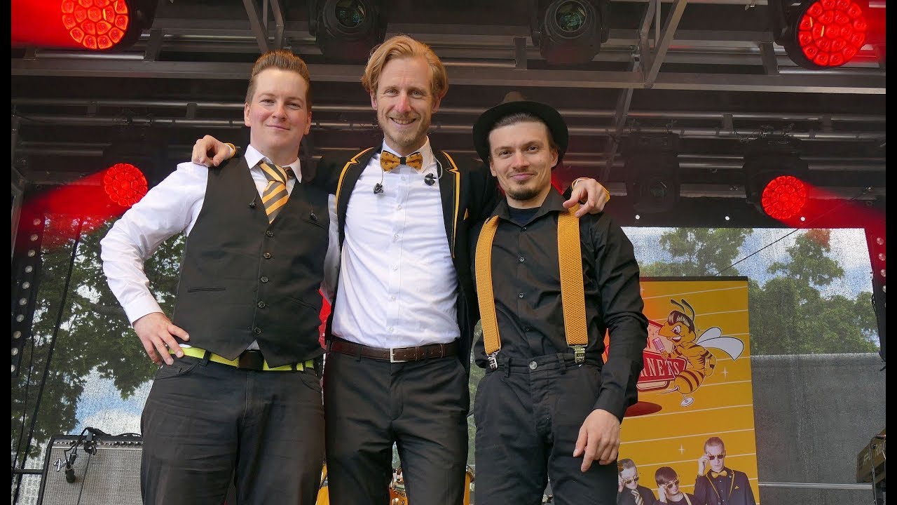 90er Coverband: THE NEW HORNETS  LIVE&acute;auf der  Ruderfest Frankfurt (2019)