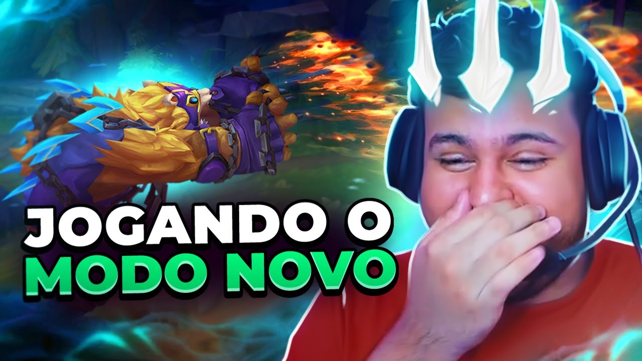 Esse é o MELHOR modo do LOL