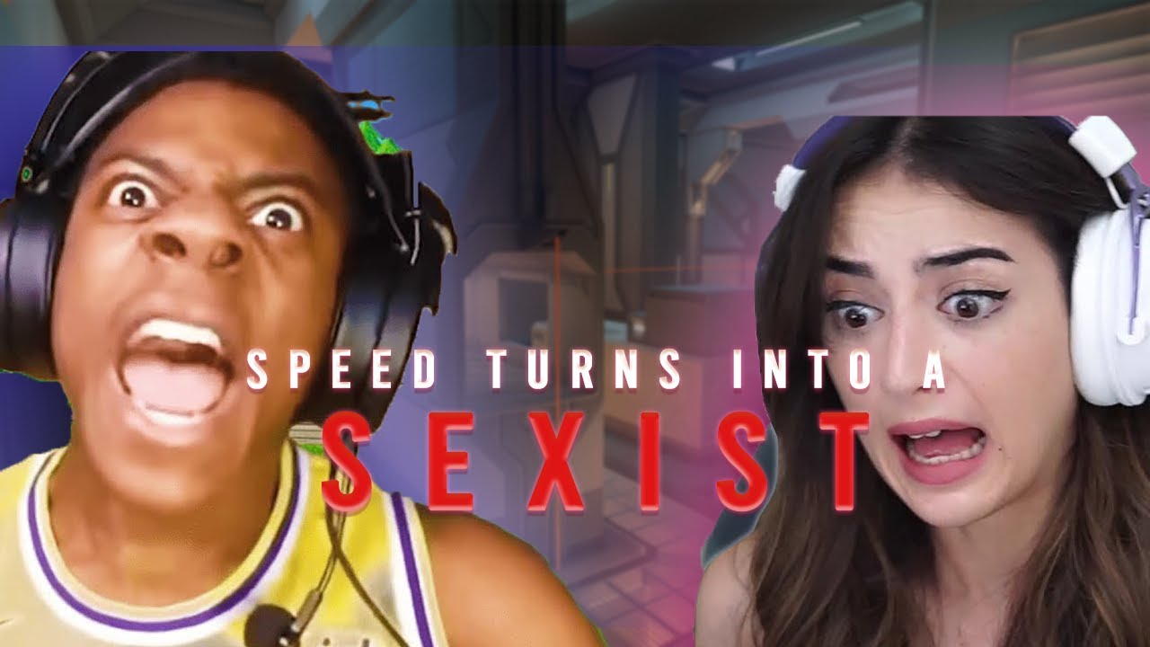 IShowSpeed becomes racist and sexist playing valorant