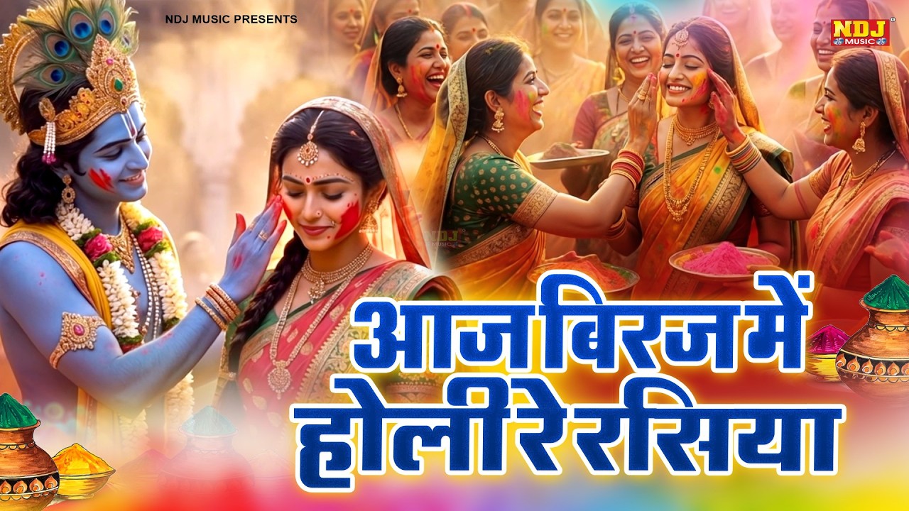 Aaj Biraj Mein Hori Re Rasiya | Braj Ki Holi | आज बिरज में होरी रे रसिया | Radha Krishna Holi Bhajan