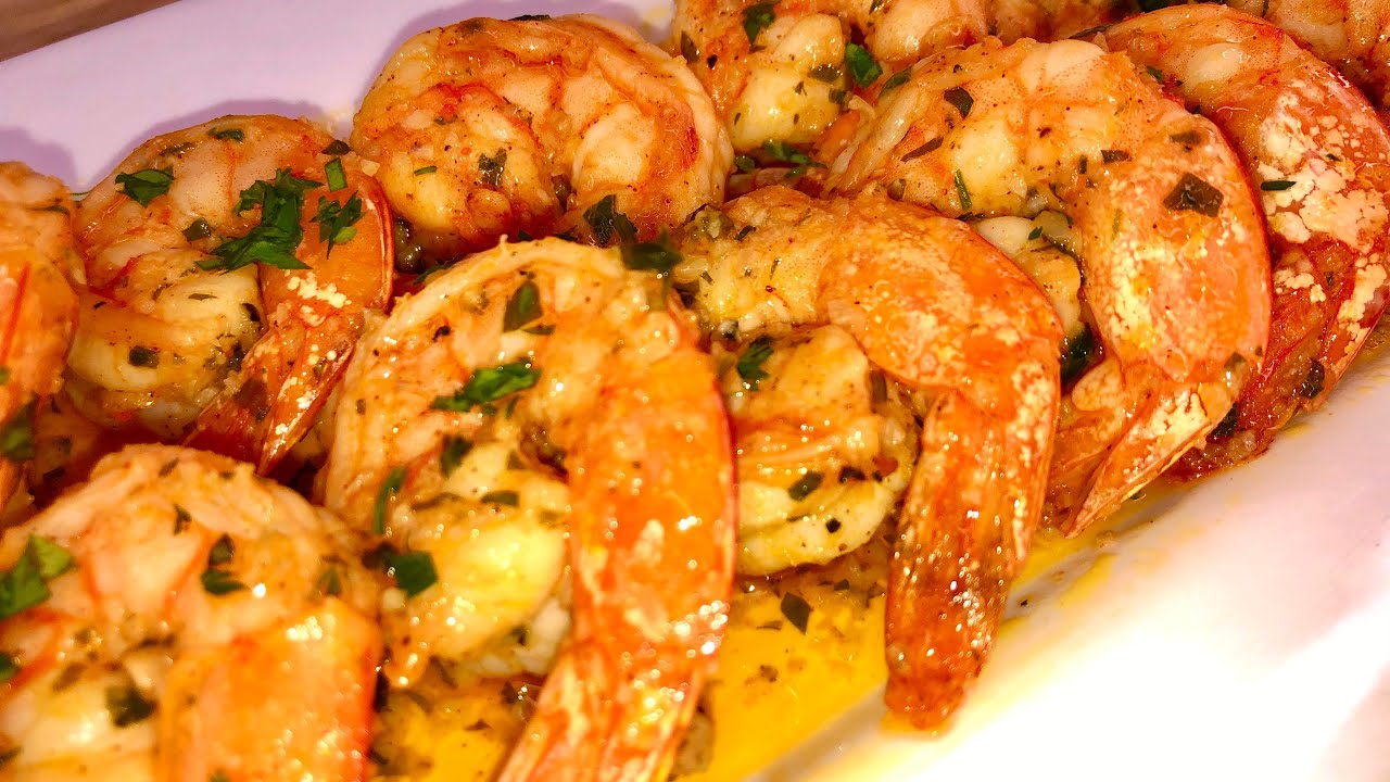 CAMARONES AL AJILLO!! GARLIC-SHRIMP